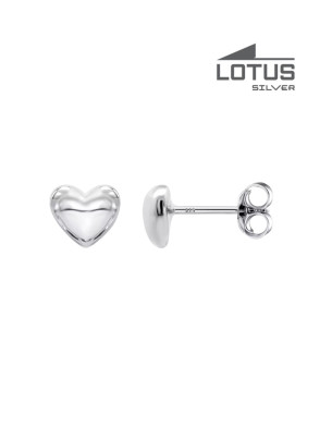 LOTUS SILVER EARRINGS